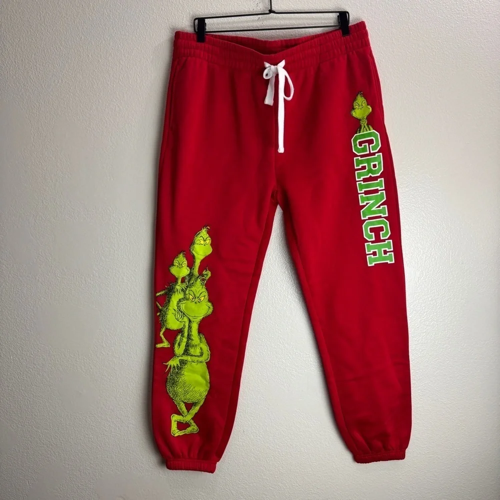 The Grinch Sweatpants Christmas Size XXL